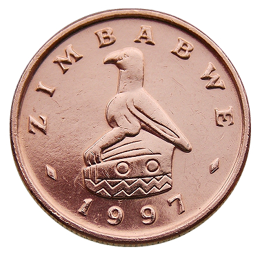 Зимбабве 1997 год . 1 цент .